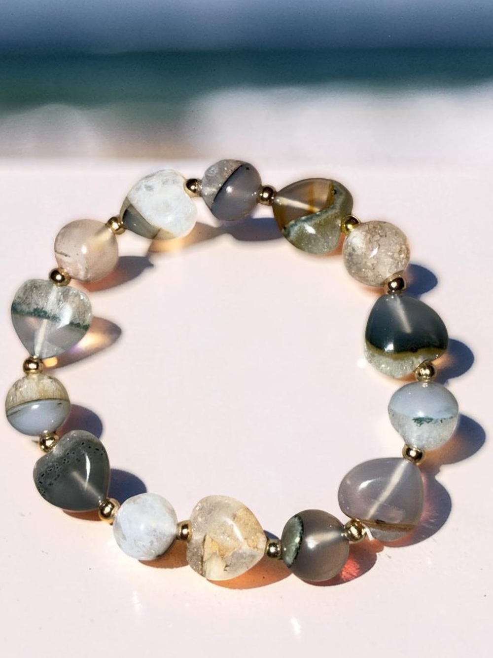 10mm Phantom Agate Bracelet 🤍